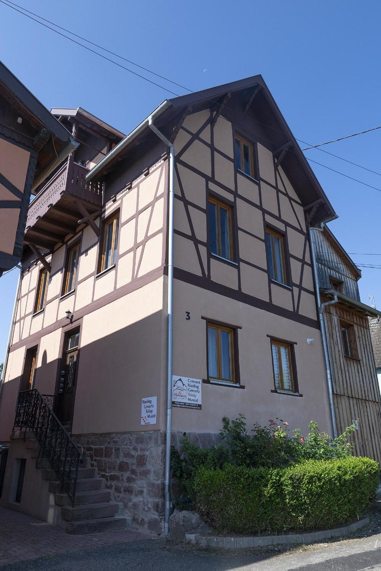 Gewurztraminer - Studio Au Pied Du Vignoble - Renove Recemment - Parking Gratuit Риквир Екстериор снимка